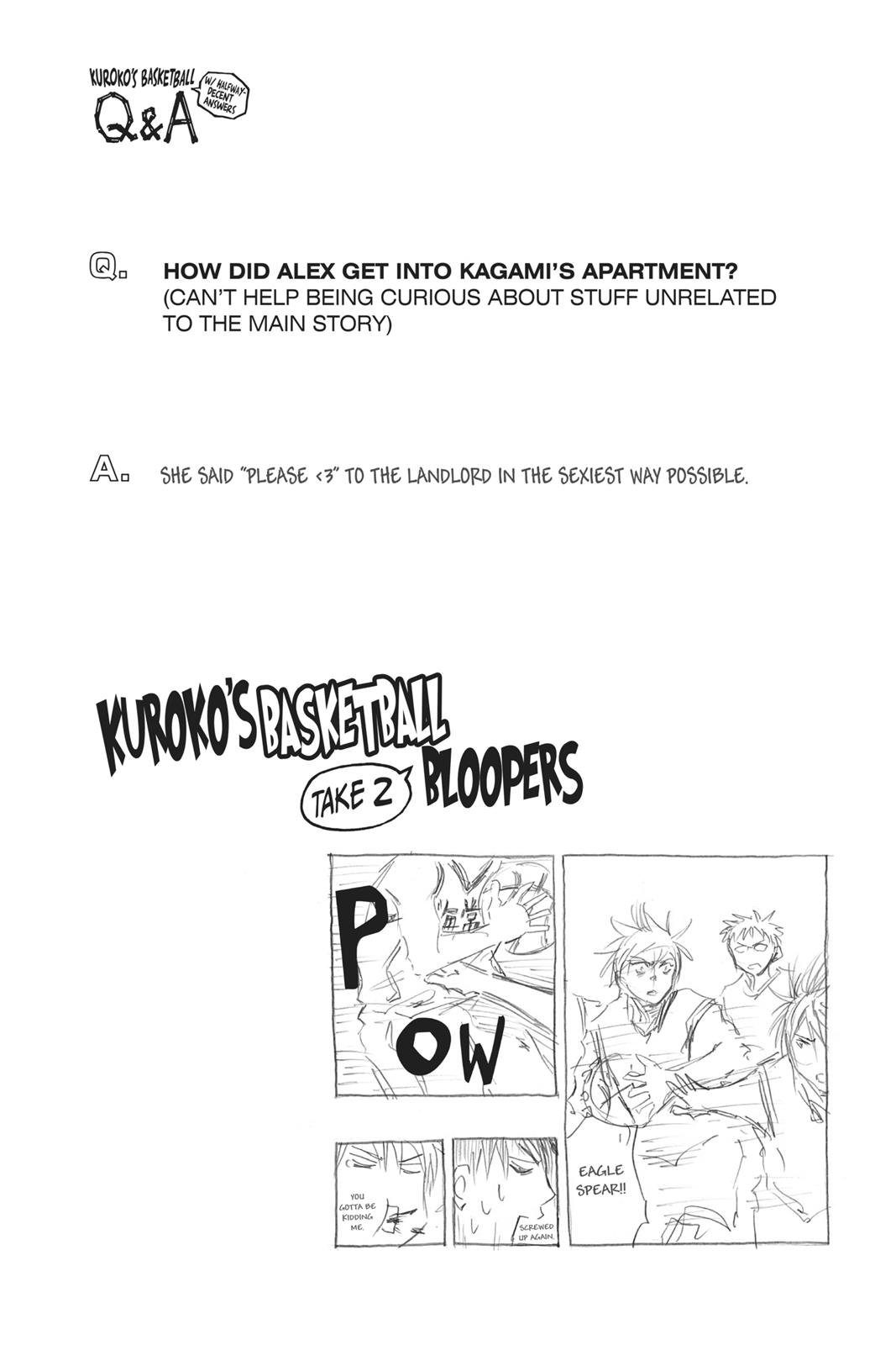 Read Kurokos Basketball Manga Online