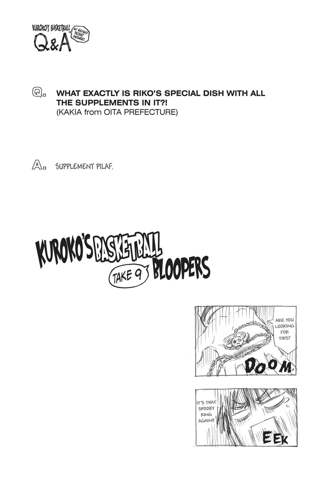 Read Kurokos Basketball Manga Online