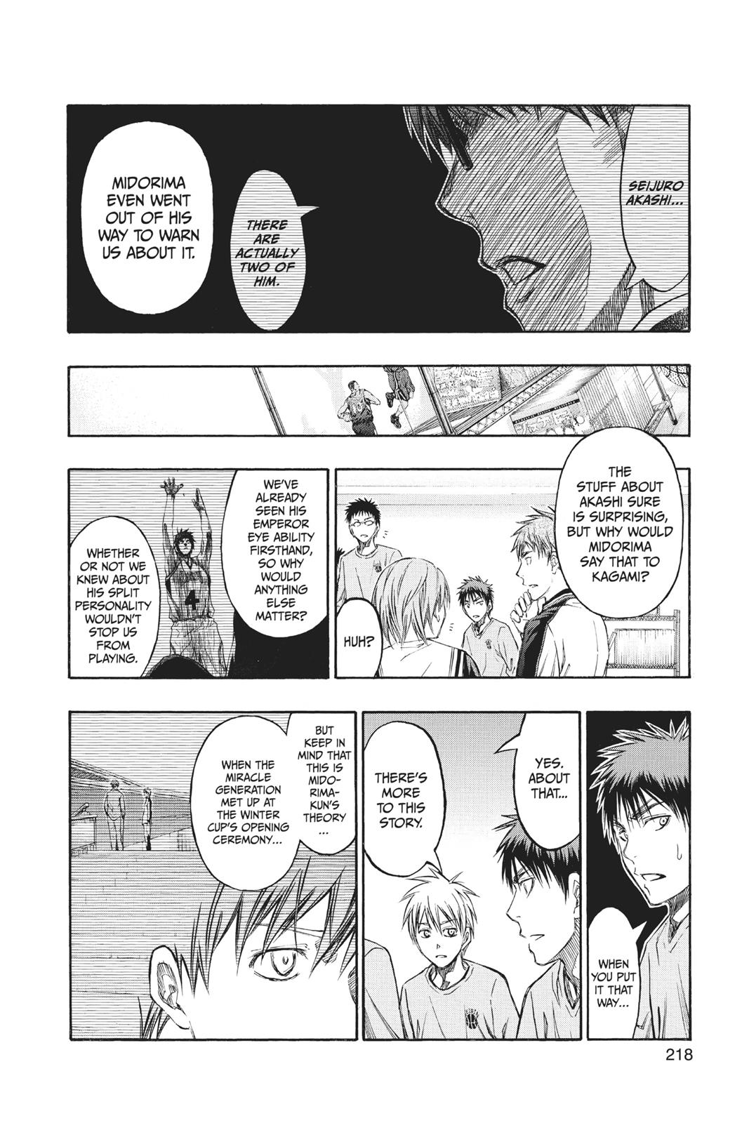 Read Kurokos Basketball Manga Online