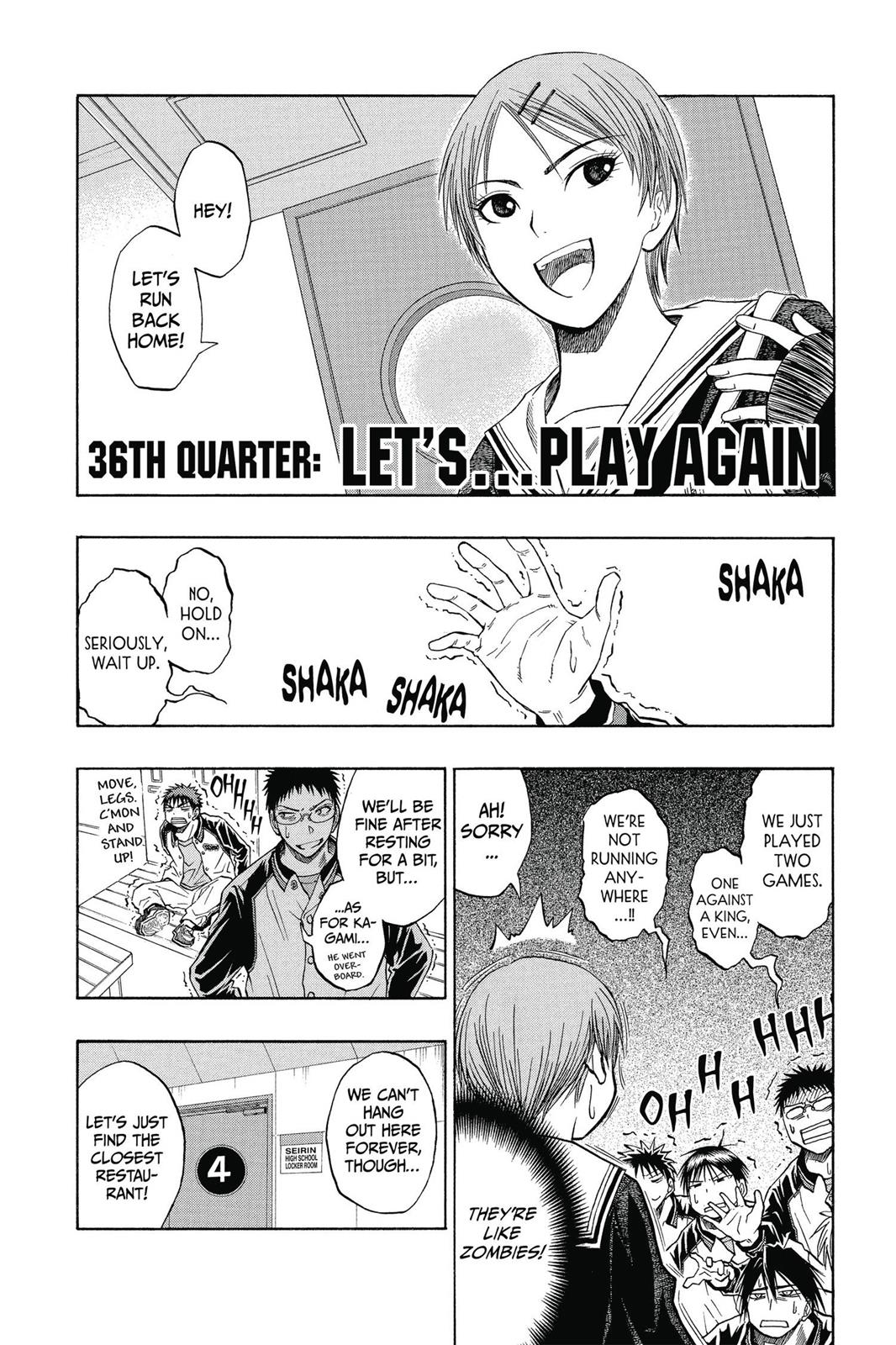 Read Kurokos Basketball Manga Online