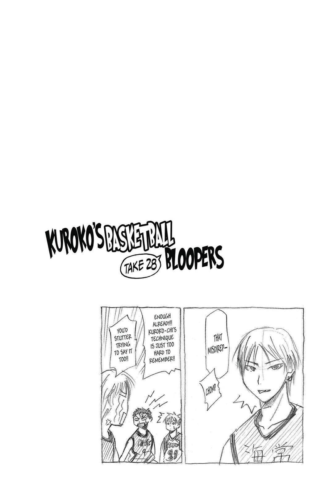 Read Kurokos Basketball Manga Online