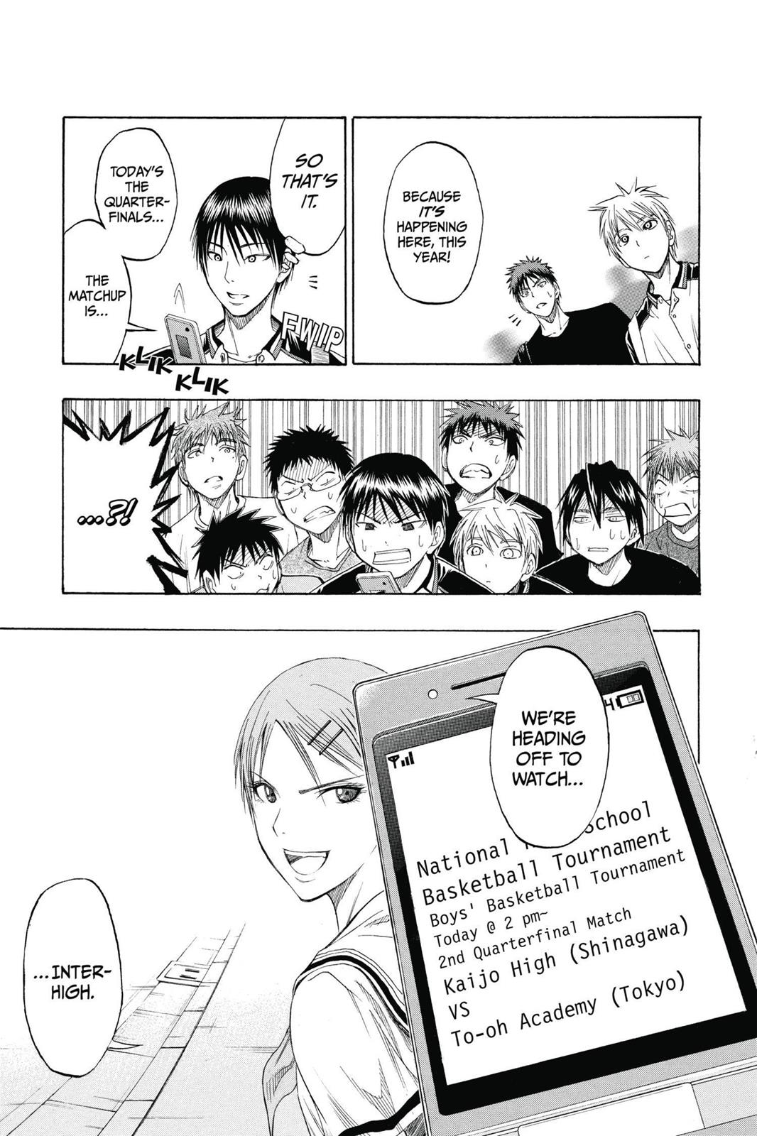 Read Kurokos Basketball Manga Online