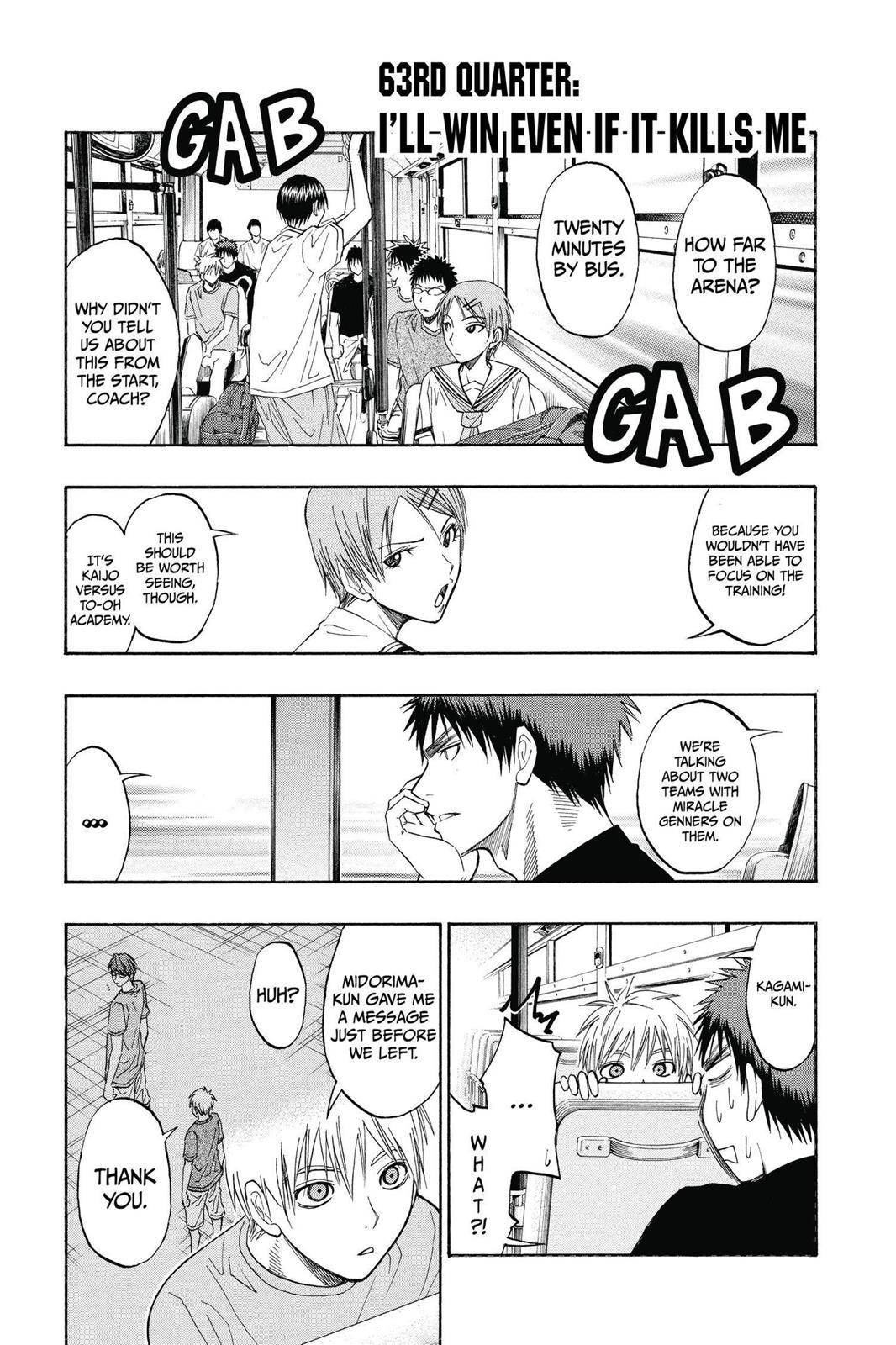 Read Kurokos Basketball Manga Online