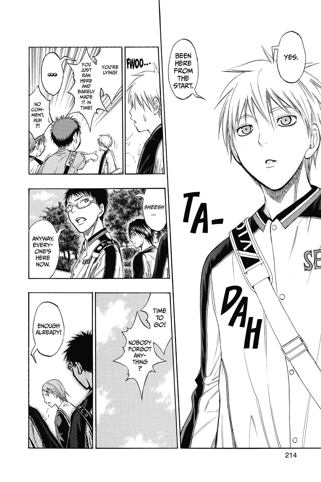 Read Kurokos Basketball Manga Online