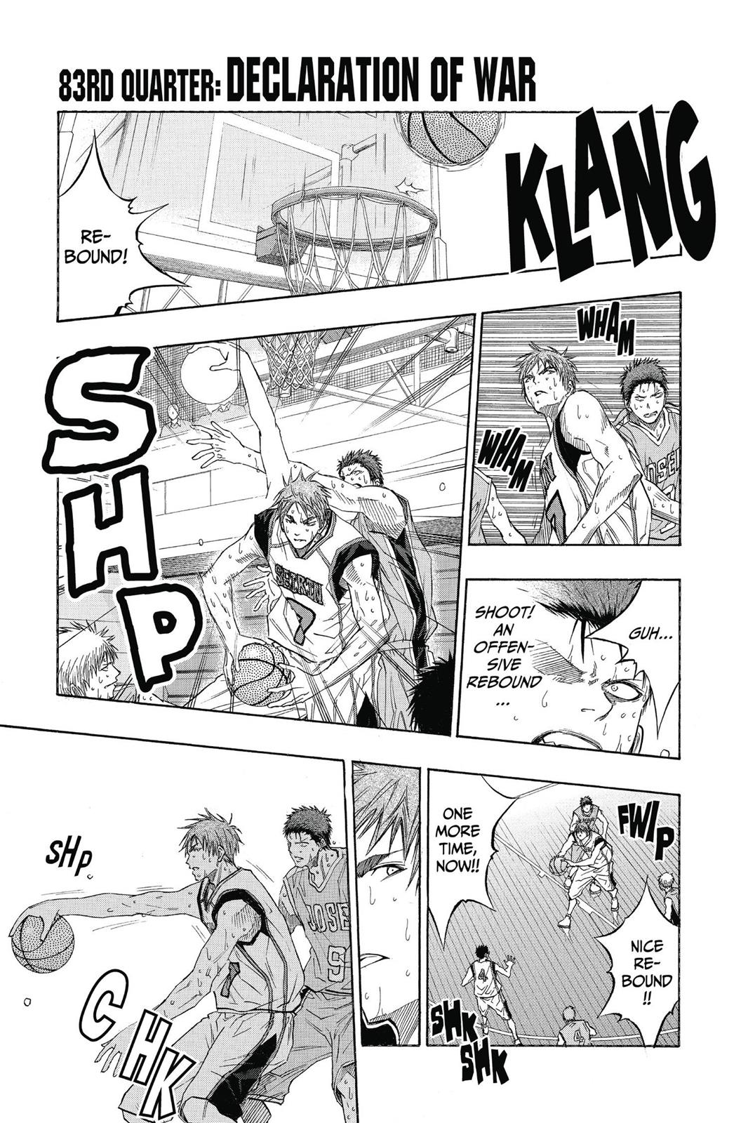 Read Kurokos Basketball Manga Online