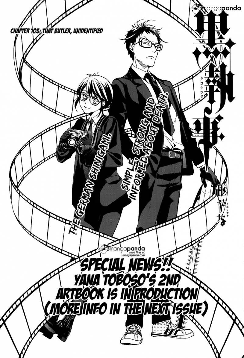 Read Kuroshitsuji Manga Online