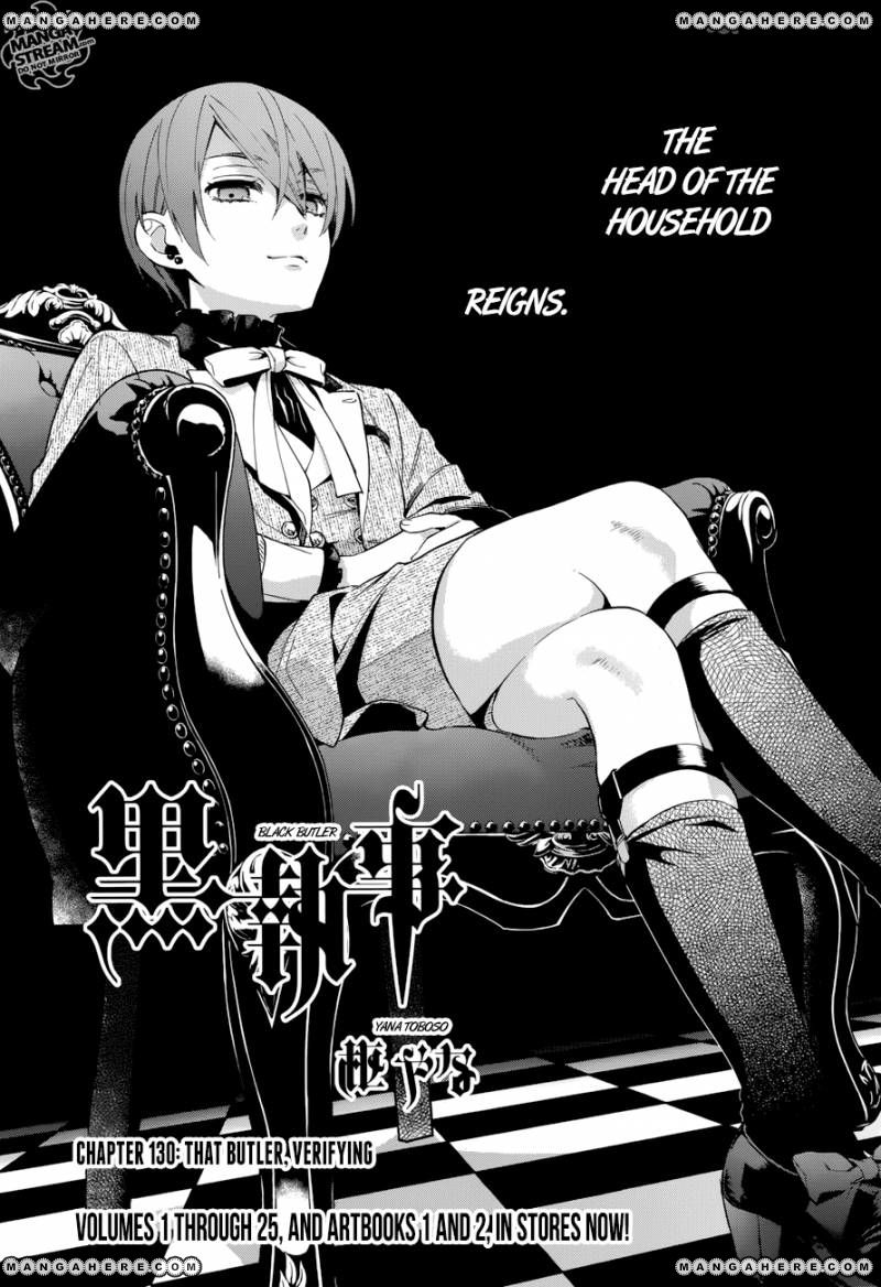 Read Kuroshitsuji Manga Online