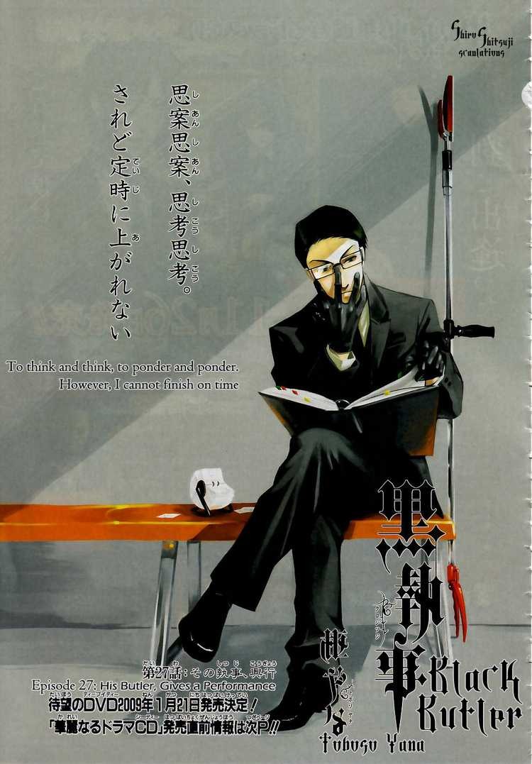 Read Kuroshitsuji Manga Online