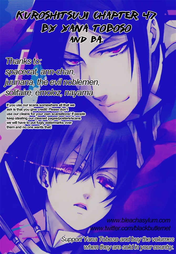 Read Kuroshitsuji Manga Online