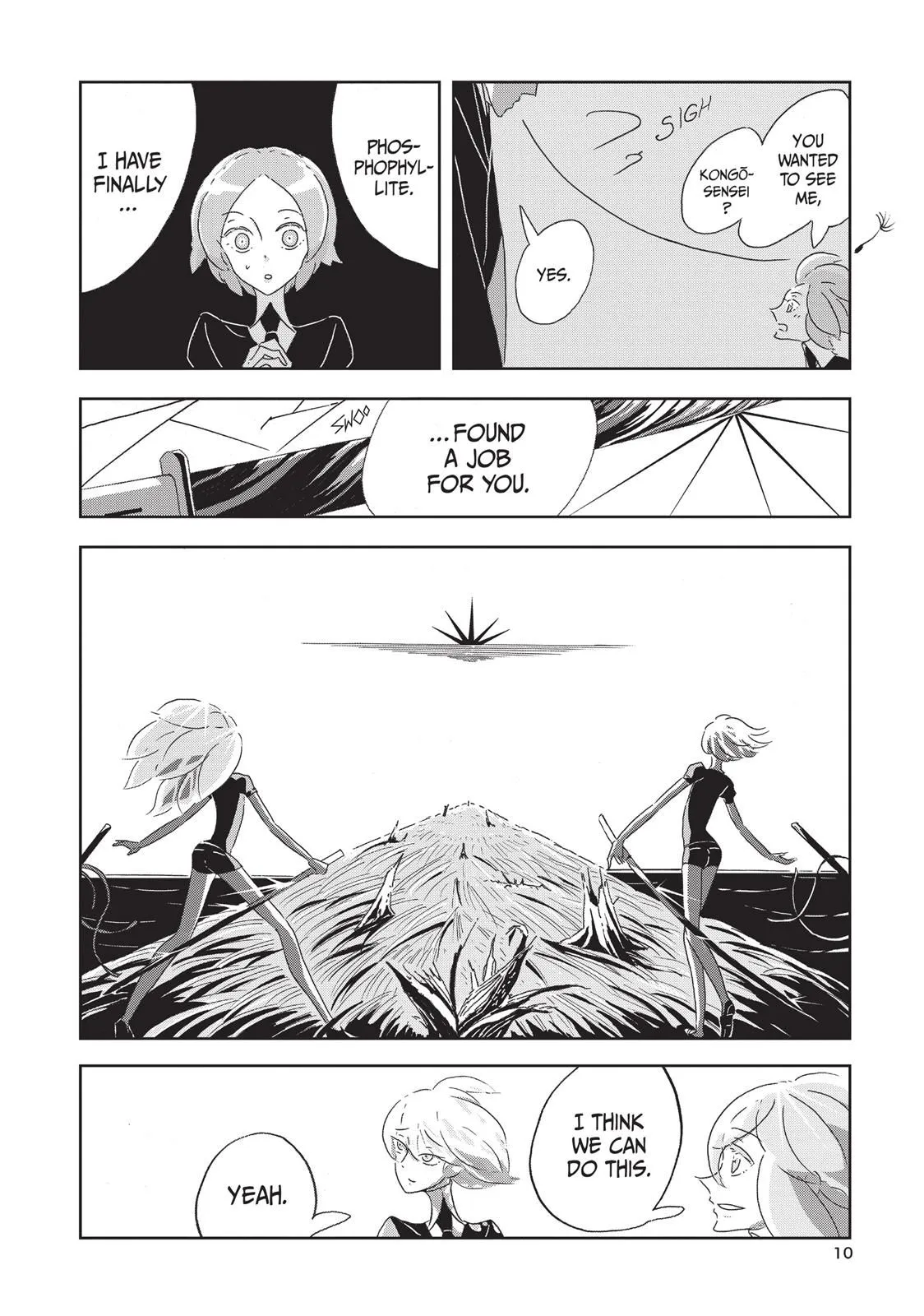 Read Land of the Lustrous Manga Online