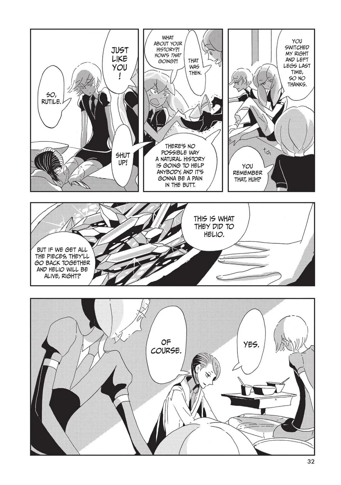 Read Land of the Lustrous Manga Online
