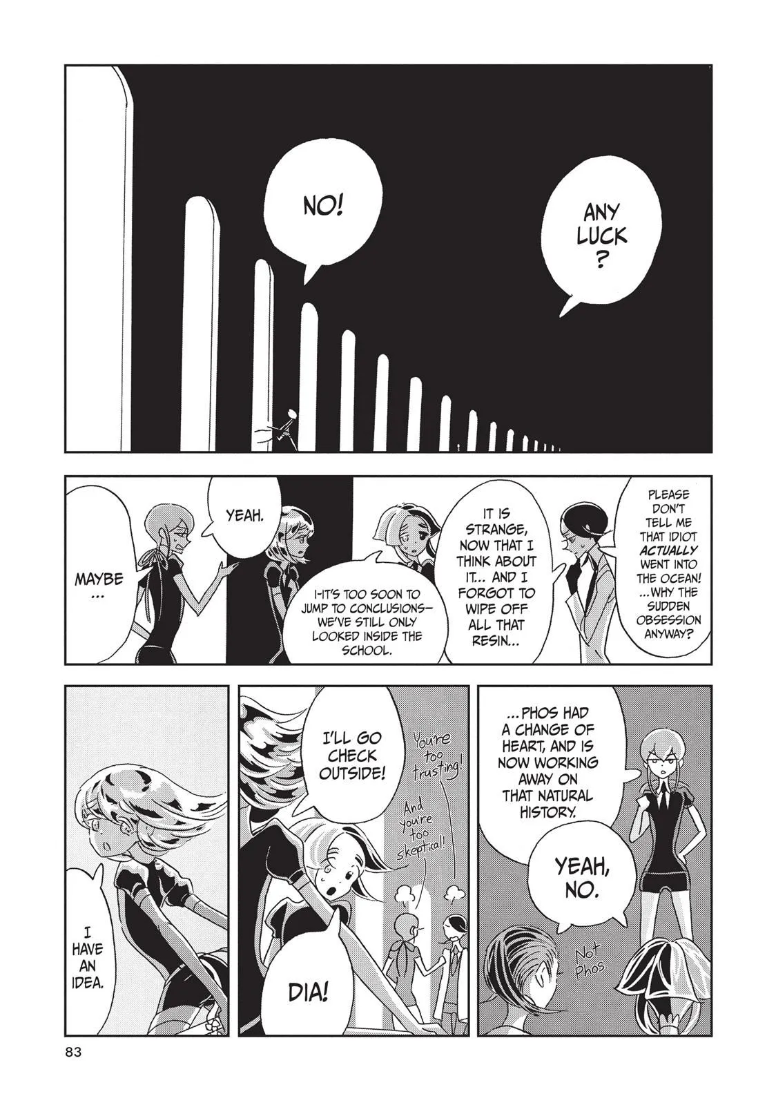 Read Land of the Lustrous Manga Online