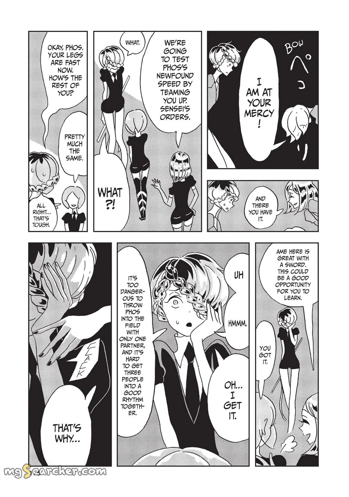 Read Land of the Lustrous Manga Online