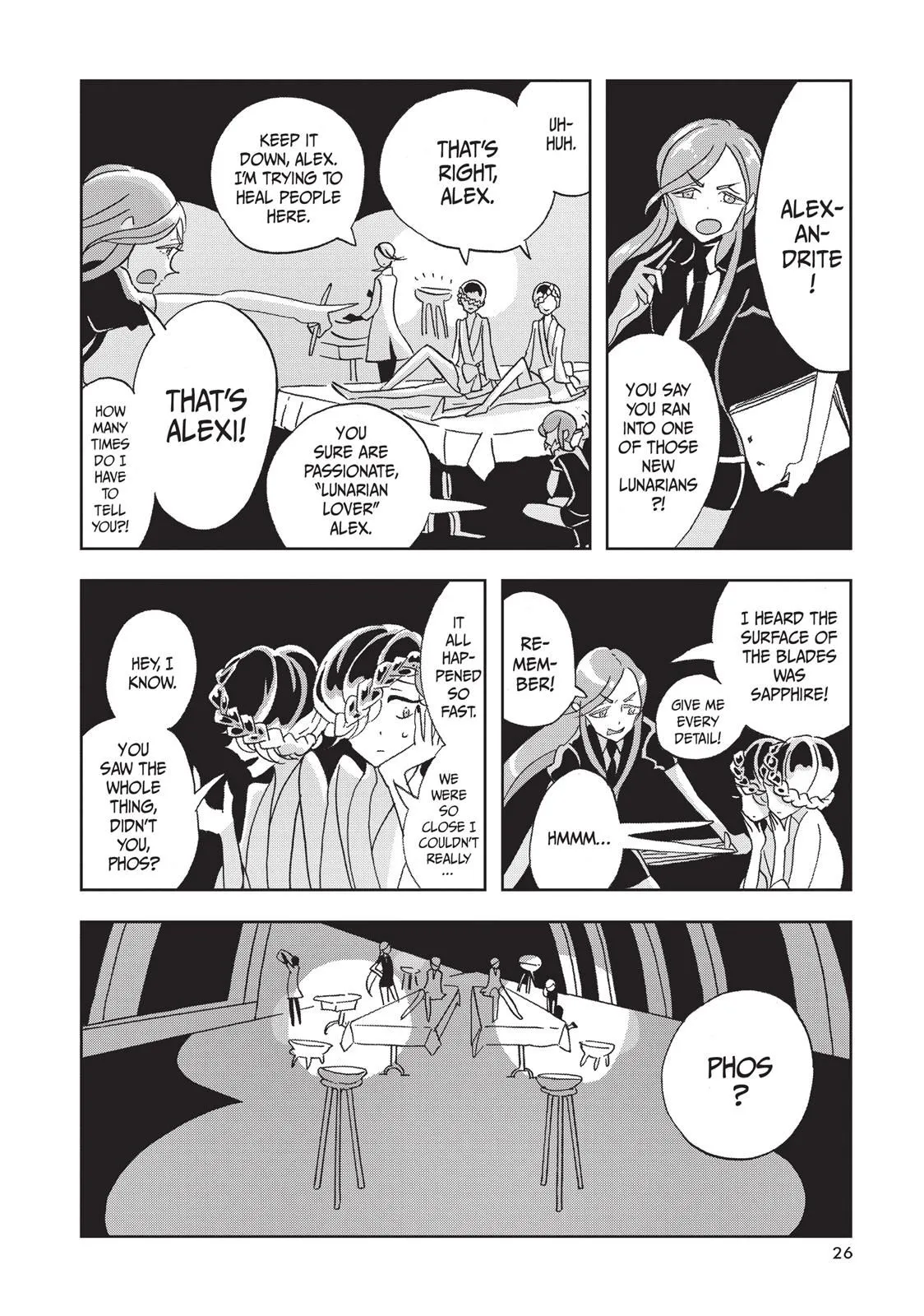 Read Land of the Lustrous Manga Online