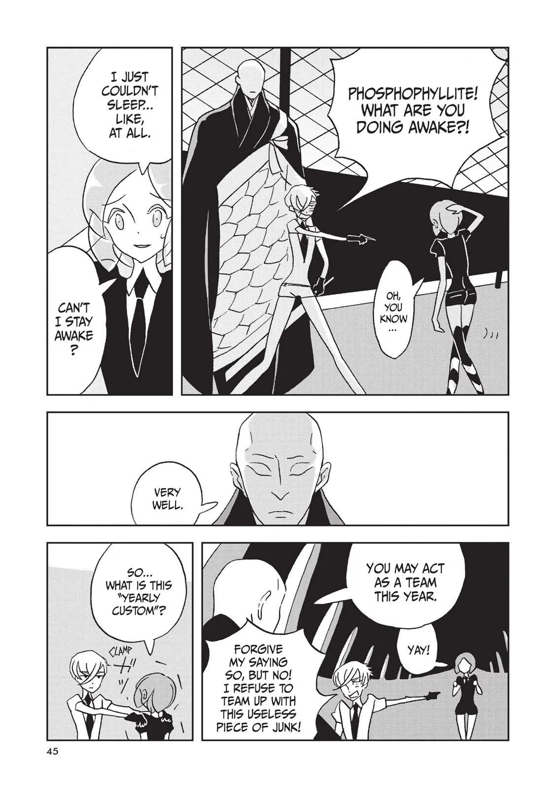 Read Land of the Lustrous Manga Online
