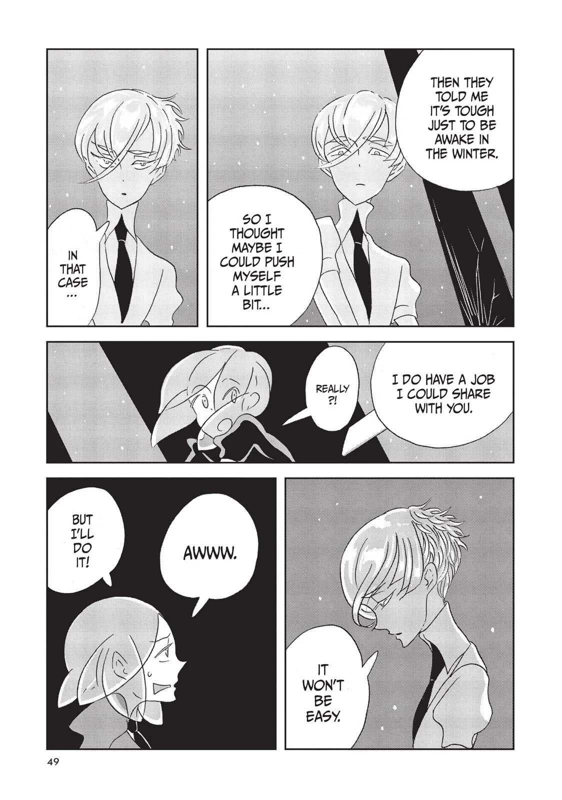 Read Land of the Lustrous Manga Online