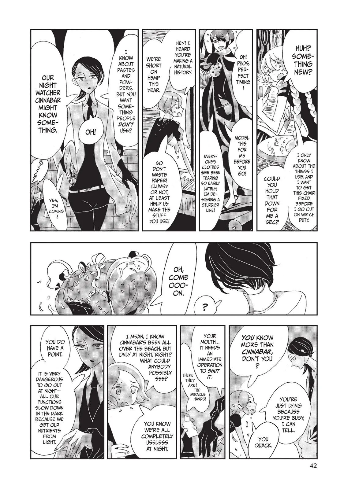 Read Land of the Lustrous Manga Online