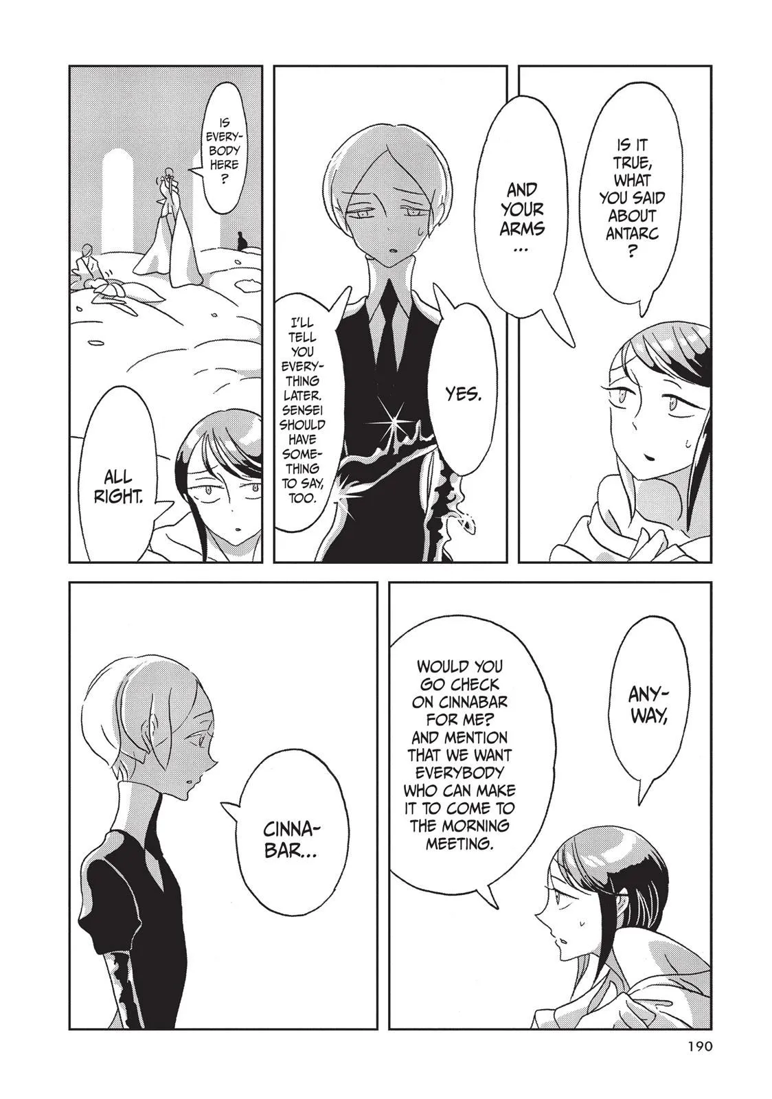 Read Land of the Lustrous Manga Online