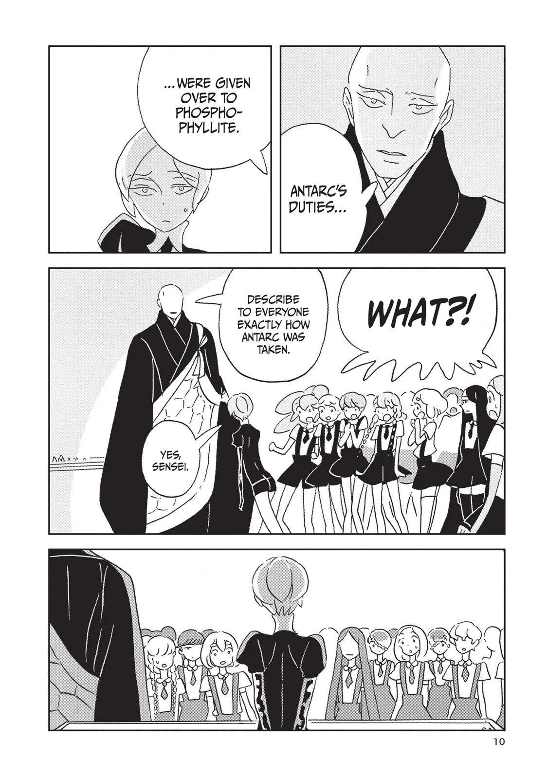 Read Land of the Lustrous Manga Online