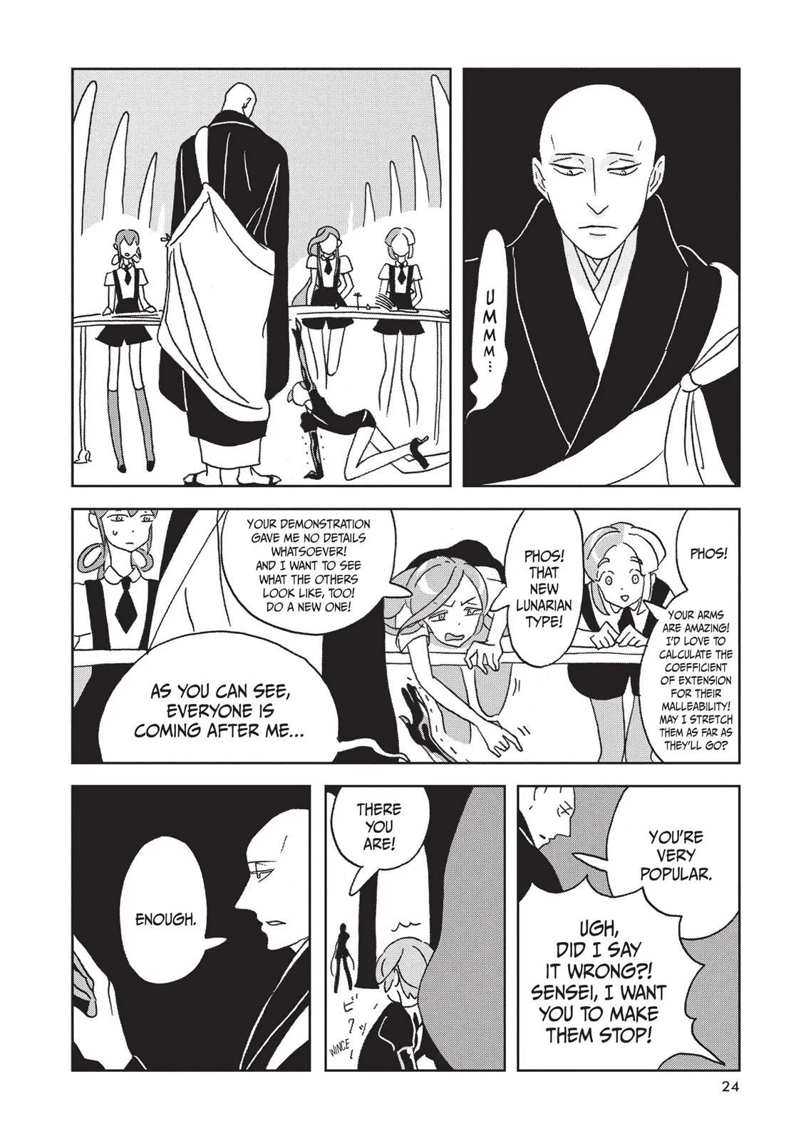 Read Land of the Lustrous Manga Online
