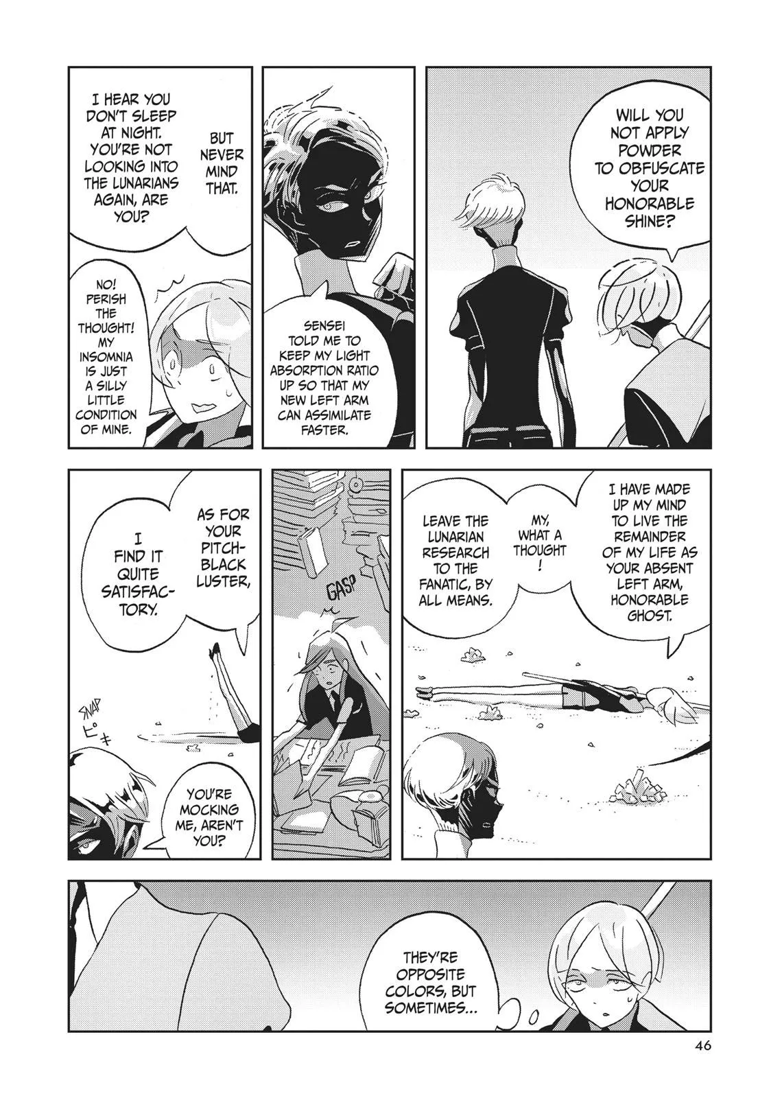Read Land of the Lustrous Manga Online
