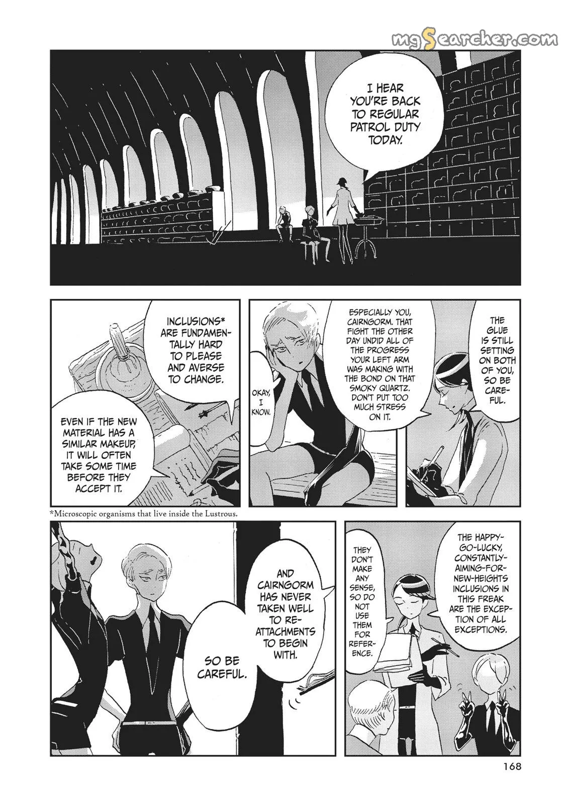 Read Land of the Lustrous Manga Online