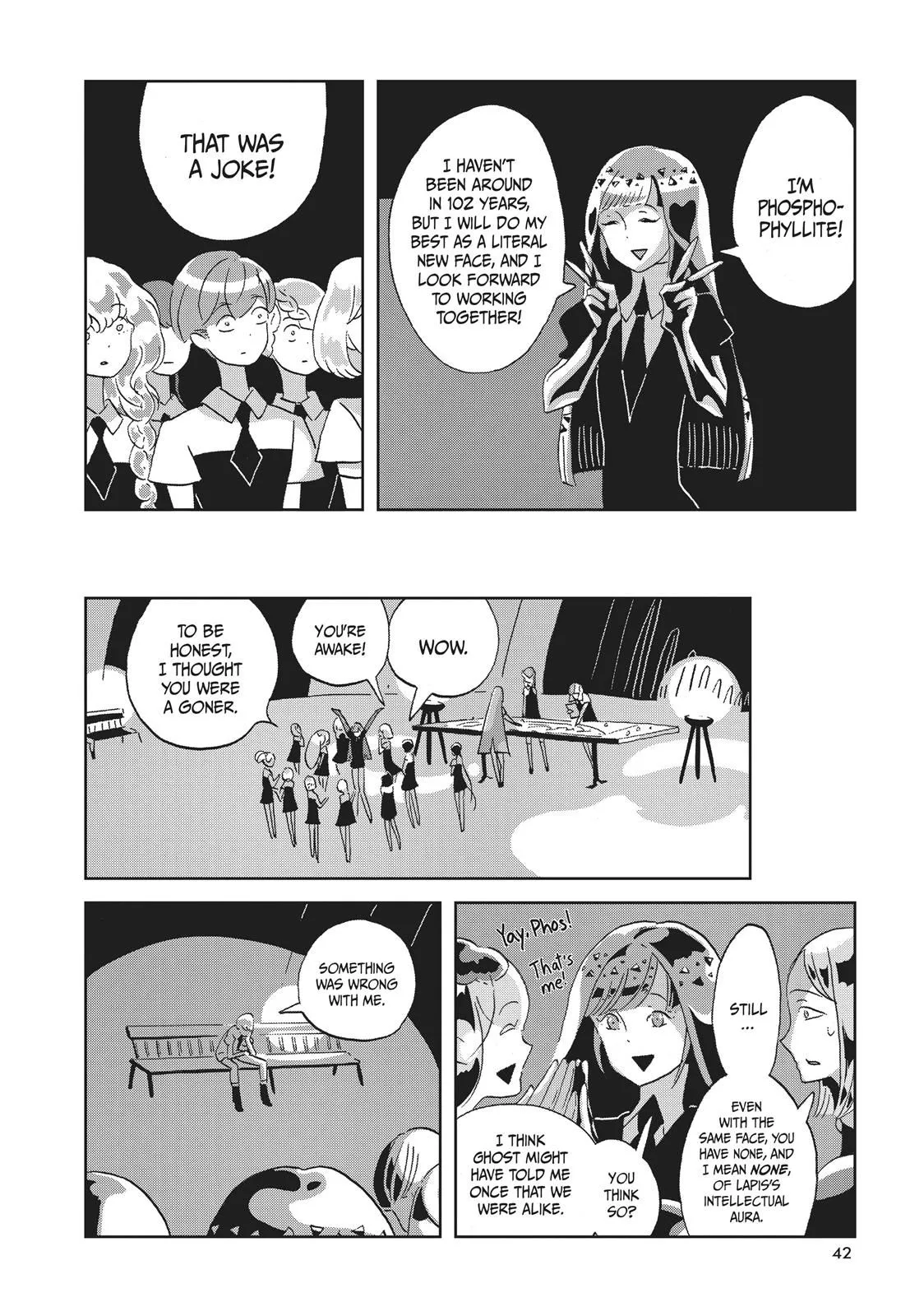 Read Land of the Lustrous Manga Online