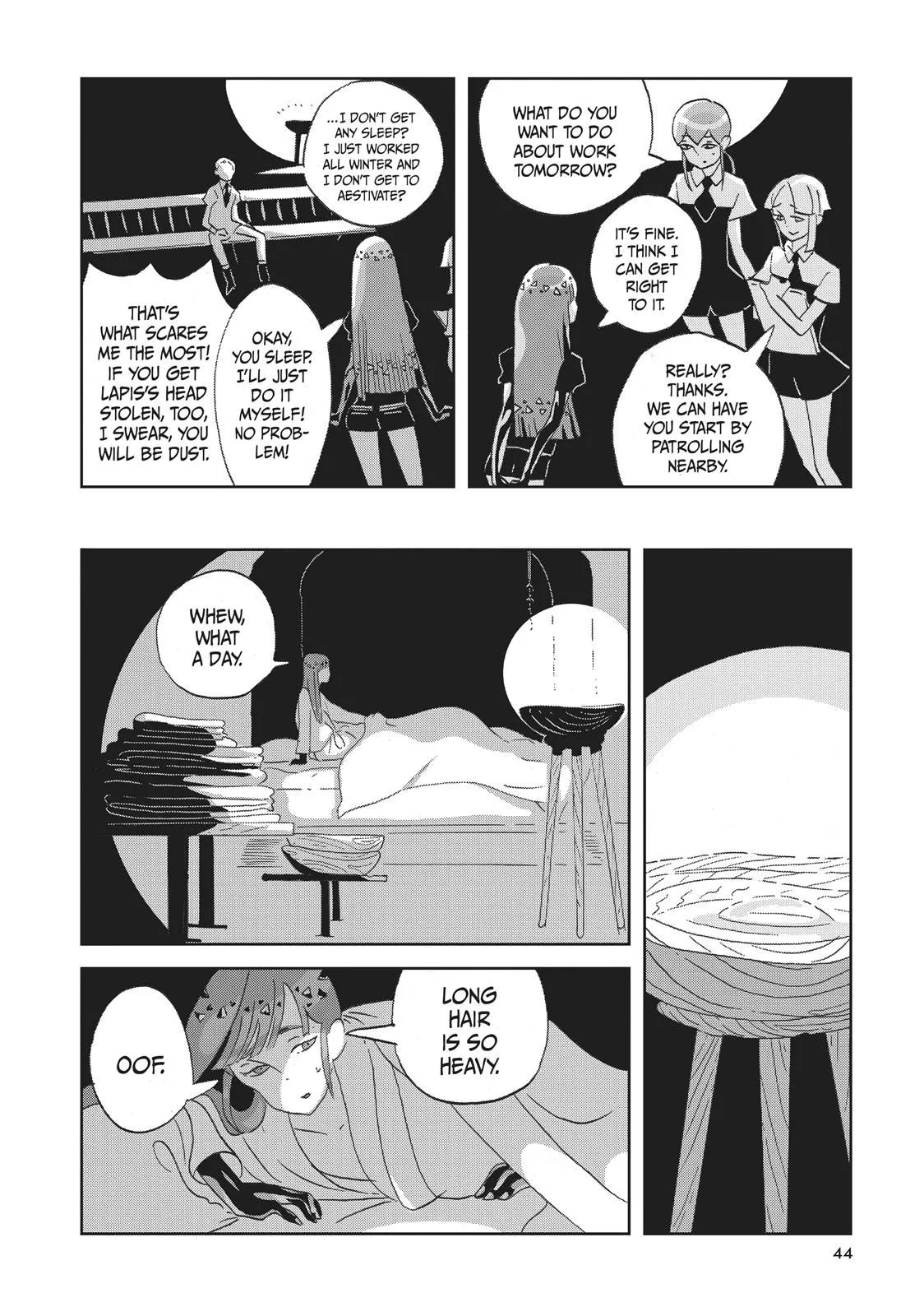 Read Land of the Lustrous Manga Online