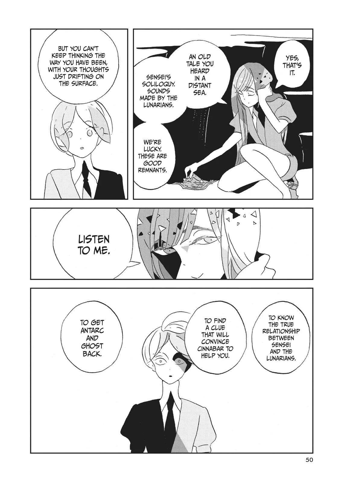 Read Land of the Lustrous Manga Online