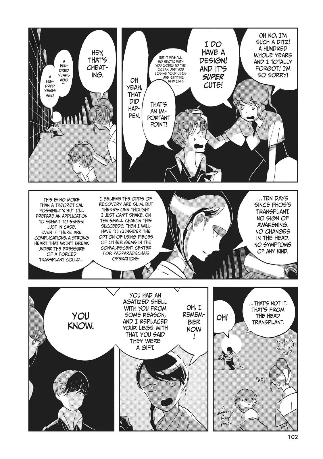 Read Land of the Lustrous Manga Online