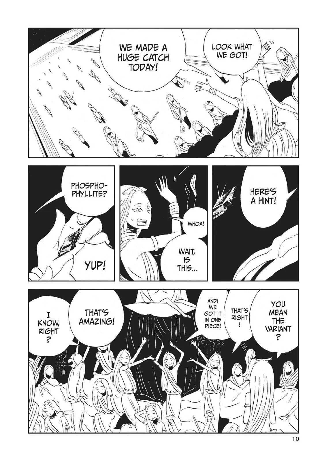 Read Land of the Lustrous Manga Online