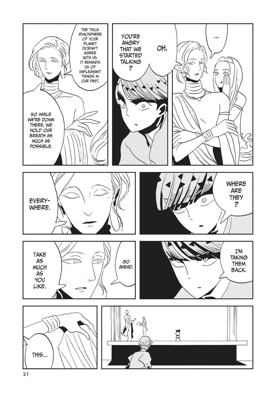 Read Land of the Lustrous Manga Online