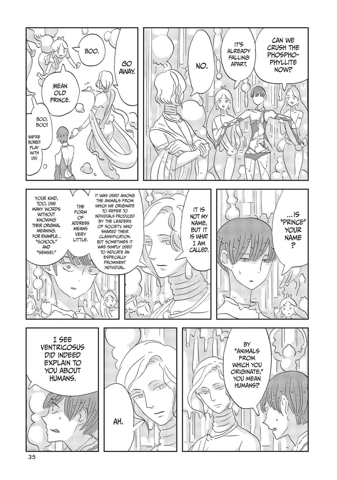 Read Land of the Lustrous Manga Online