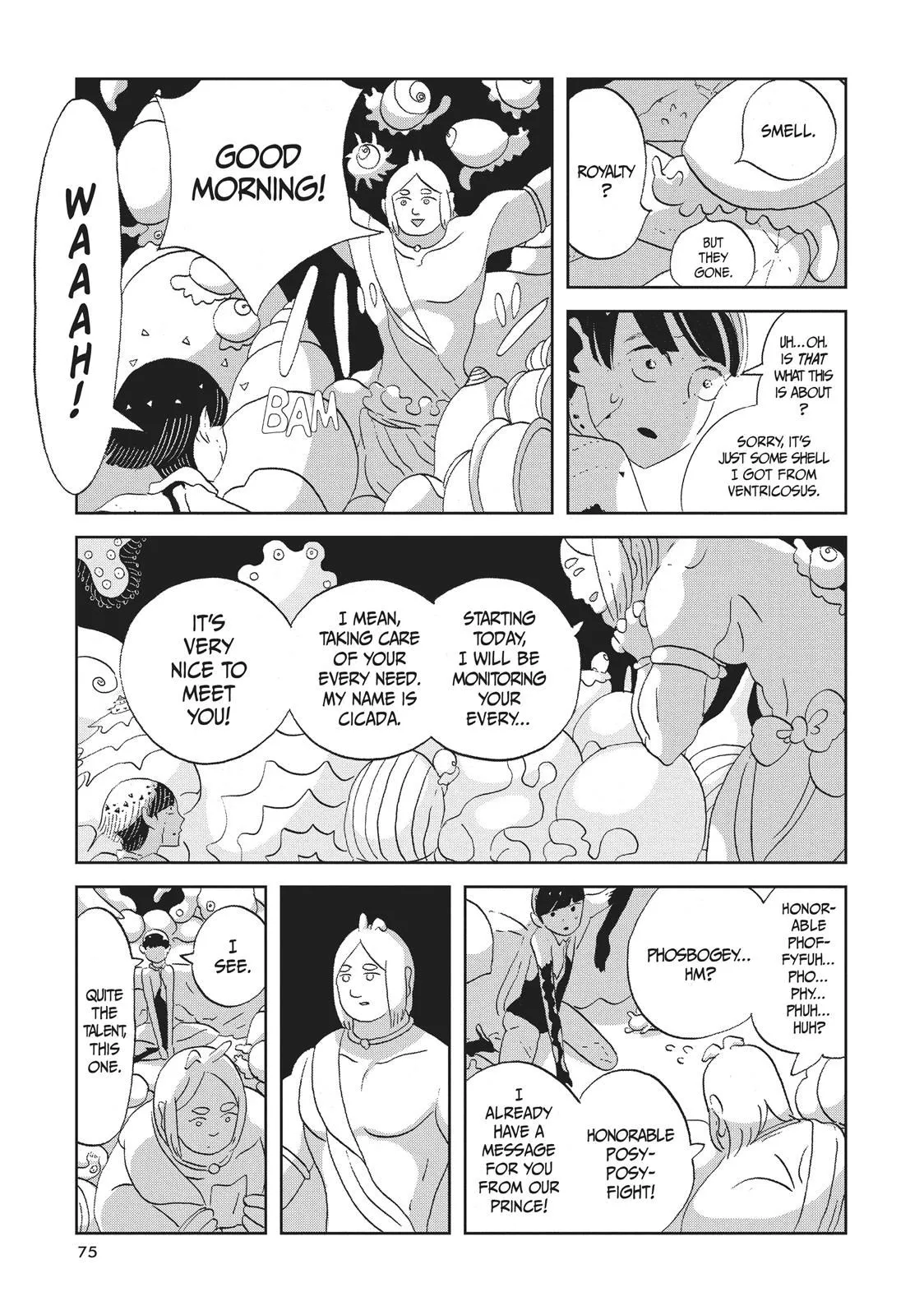 Read Land of the Lustrous Manga Online