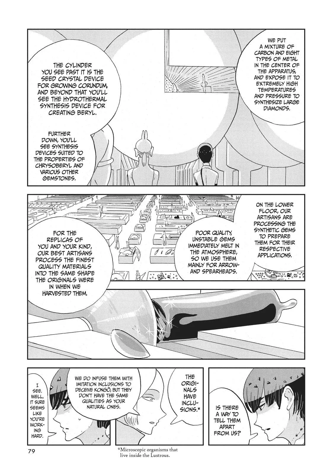 Read Land of the Lustrous Manga Online
