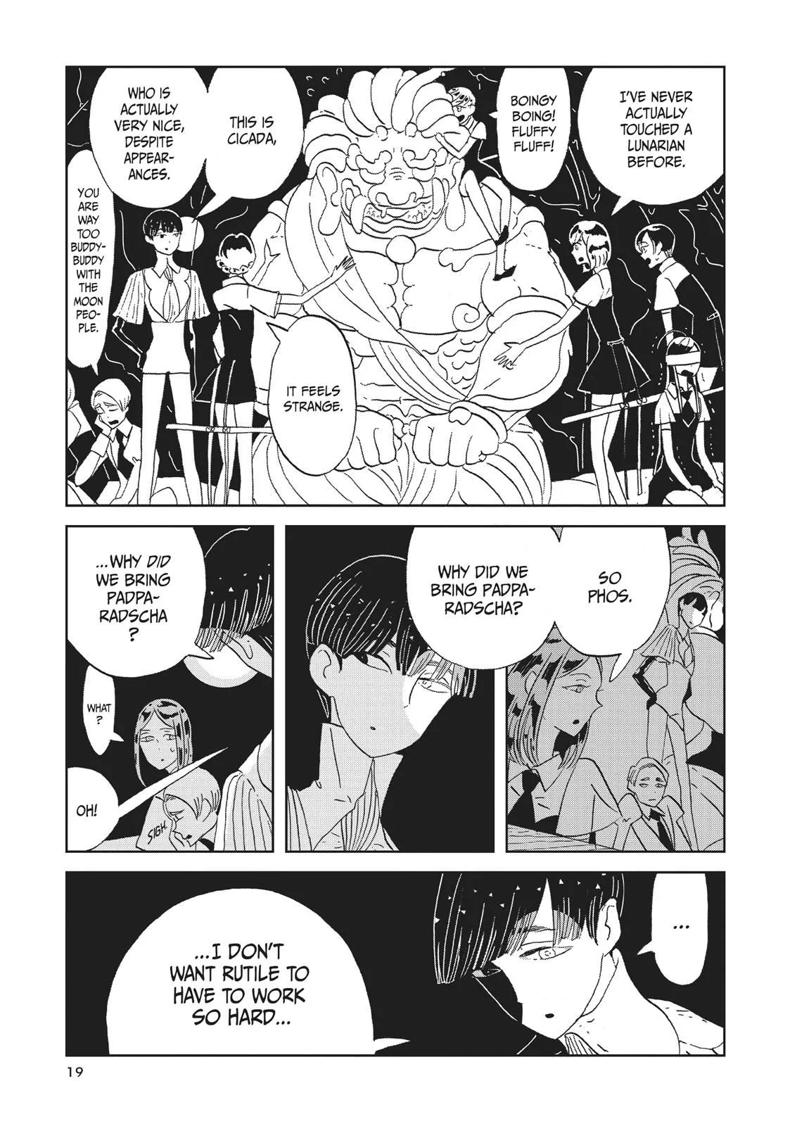 Read Land of the Lustrous Manga Online