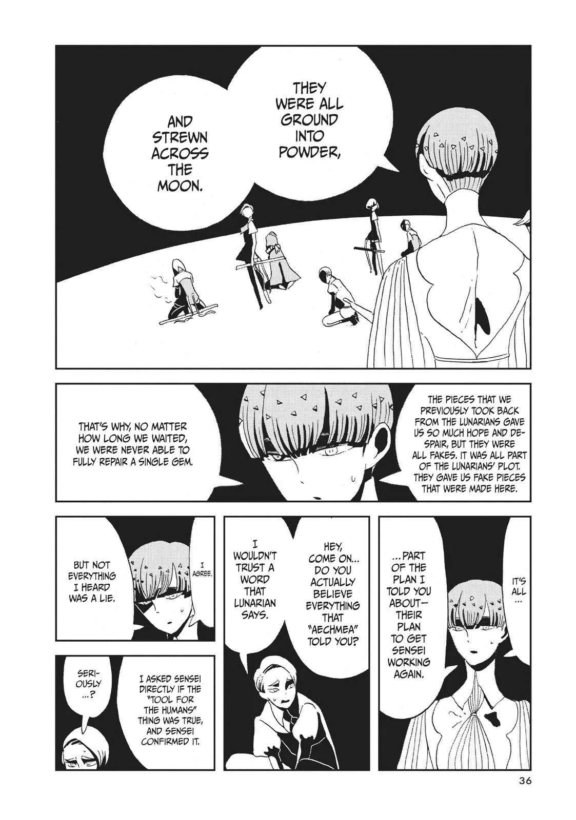 Read Land of the Lustrous Manga Online