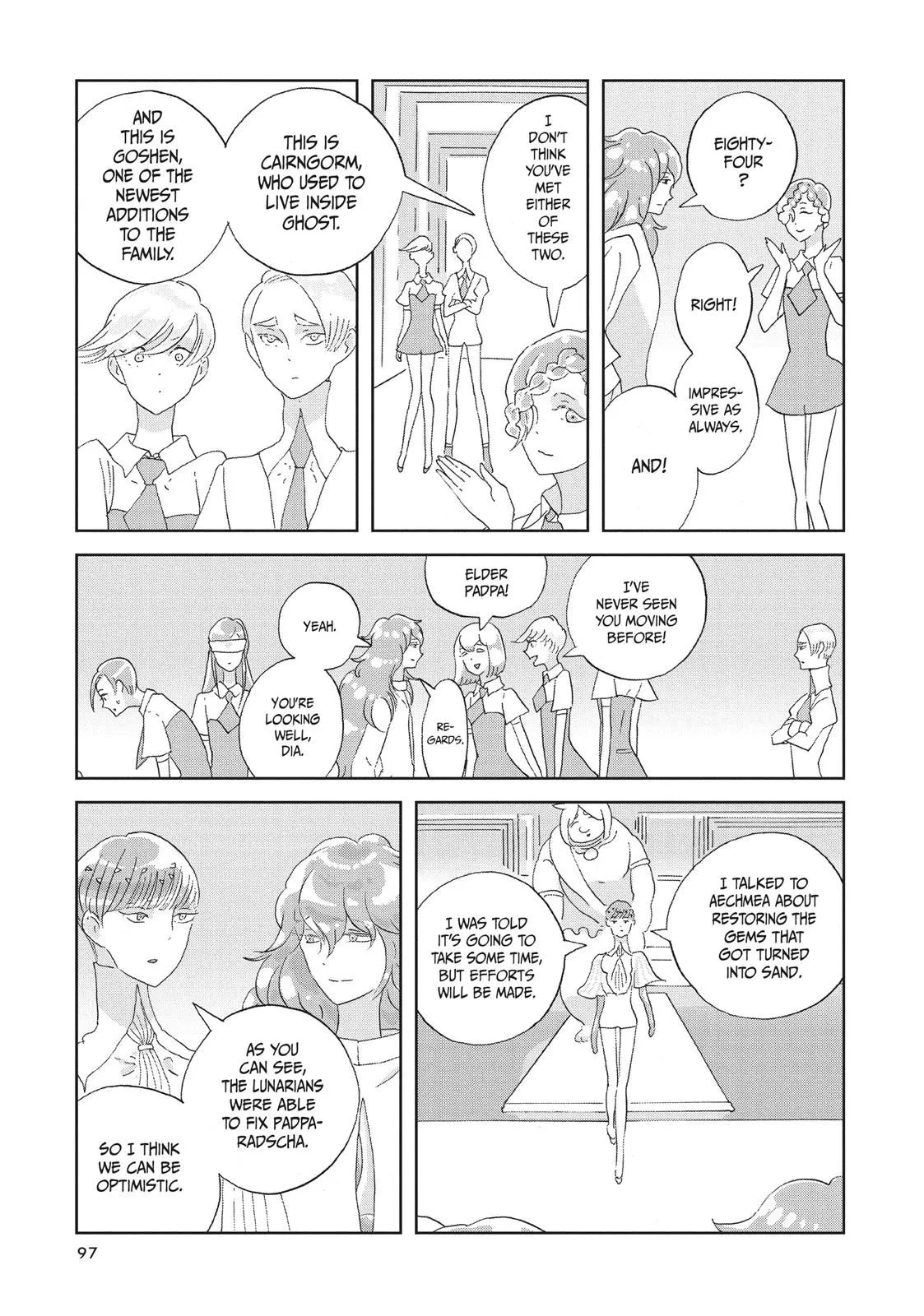 Read Land of the Lustrous Manga Online