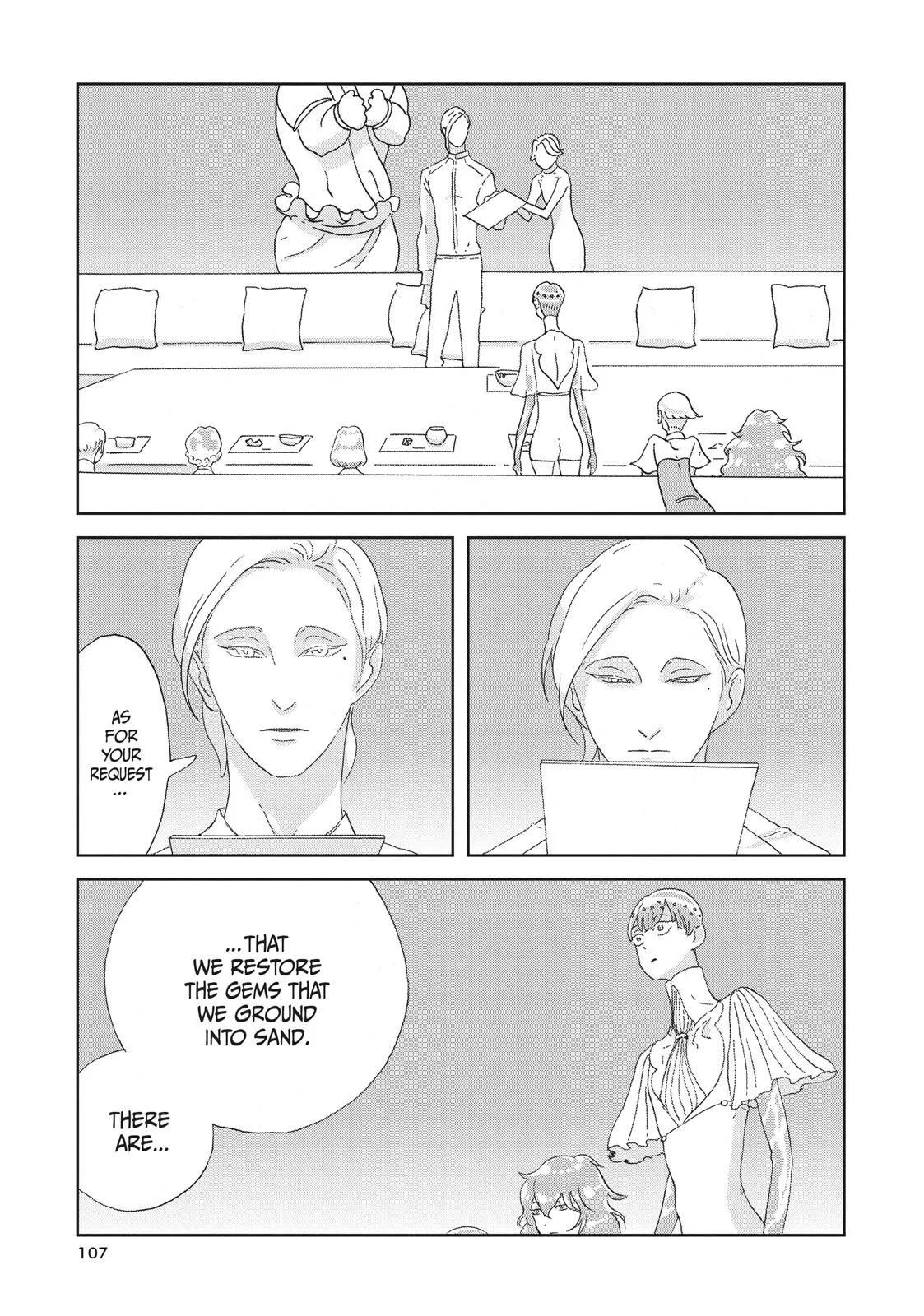 Read Land of the Lustrous Manga Online