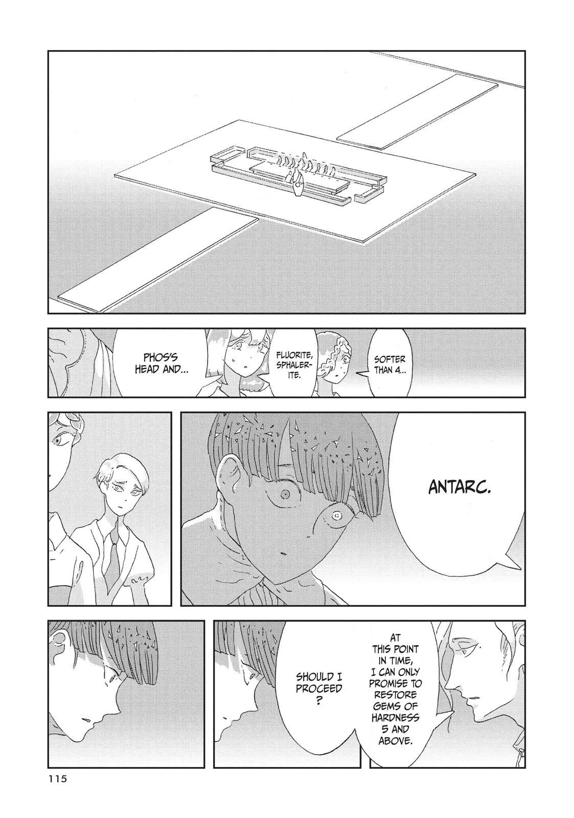 Read Land of the Lustrous Manga Online