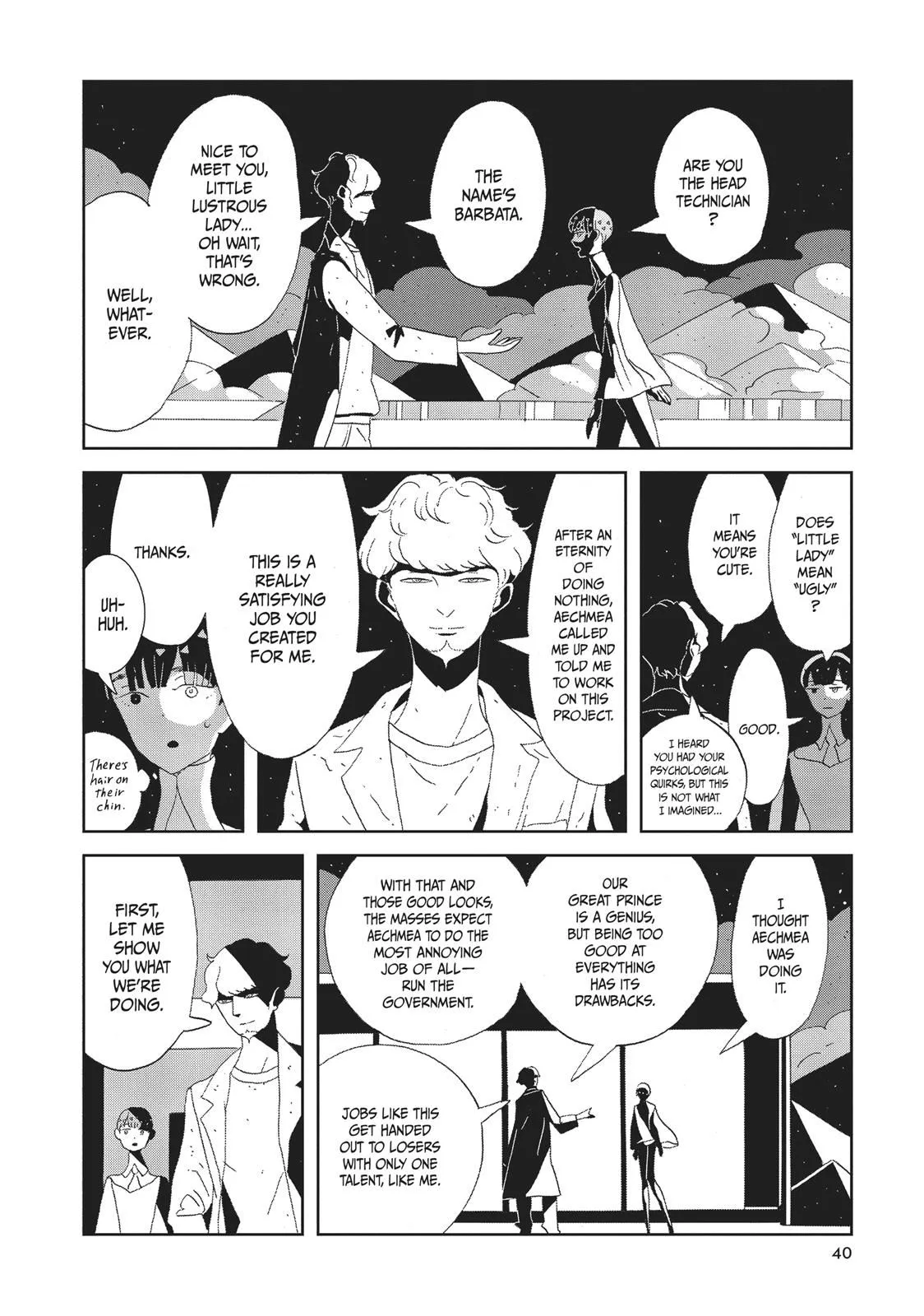 Read Land of the Lustrous Manga Online