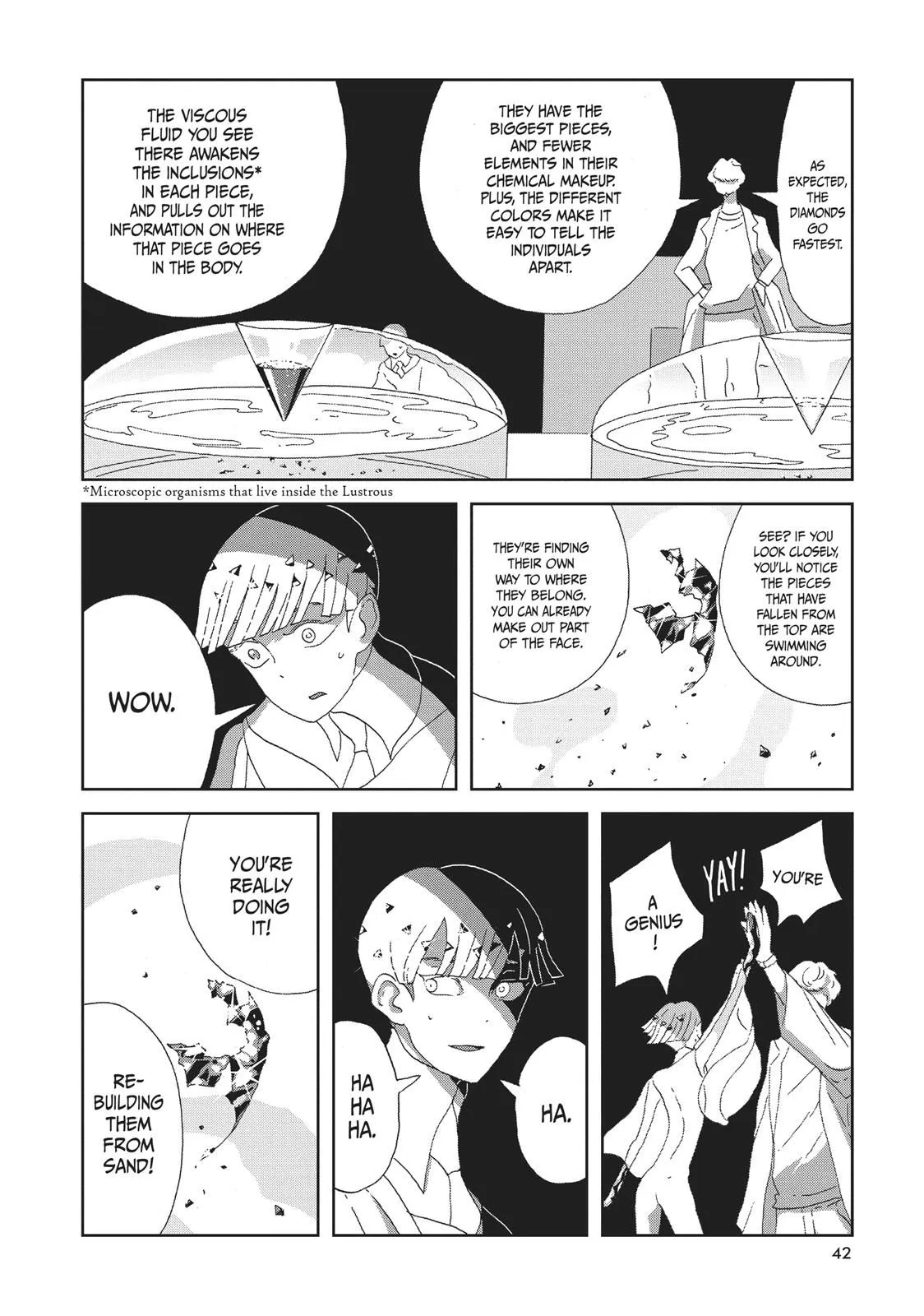 Read Land of the Lustrous Manga Online