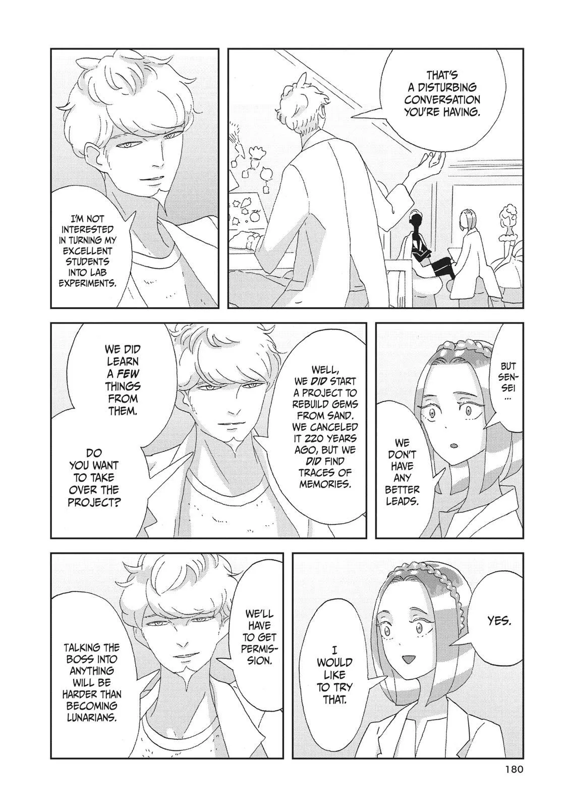 Read Land of the Lustrous Manga Online