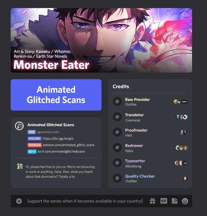 Read Monster Eater Manga Online
