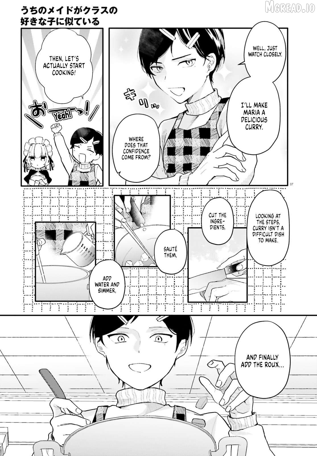 Read My maid looks like the girl I like in my class Manga Online