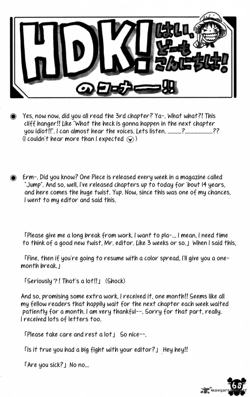 Read One Piece Manga Online