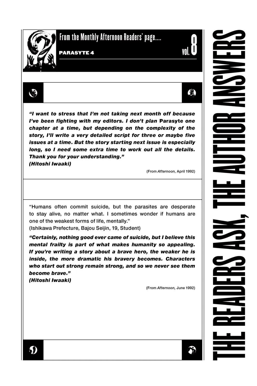 Read Parasyte Manga Online