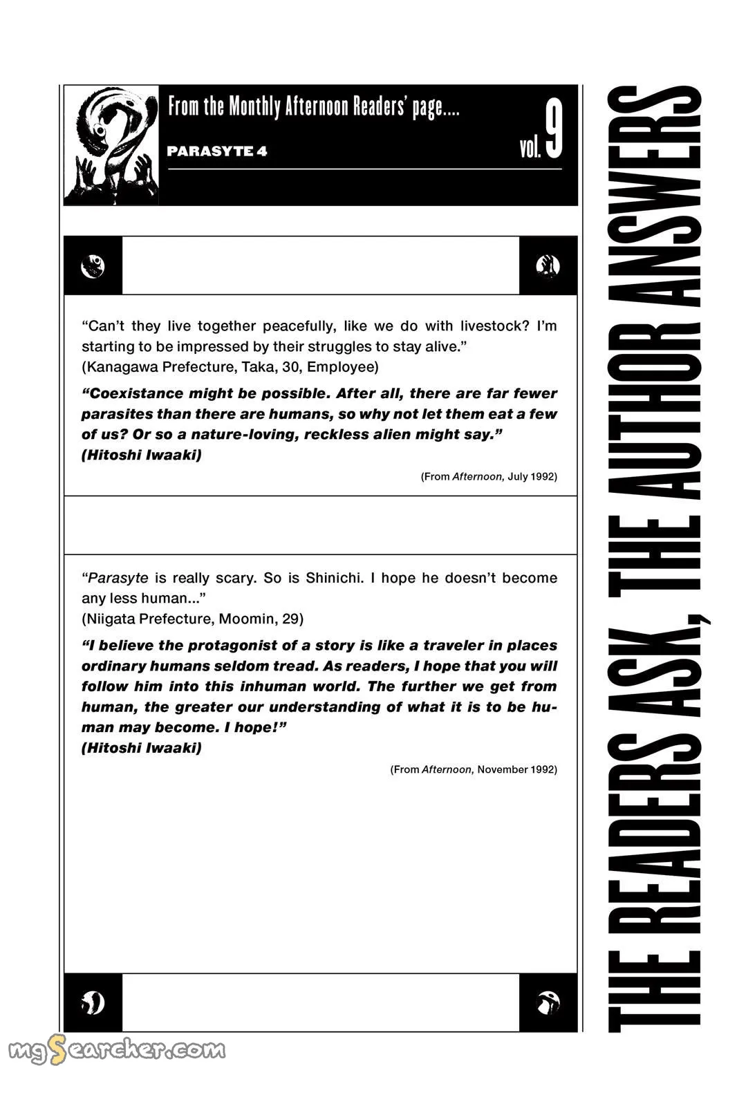 Read Parasyte Manga Online