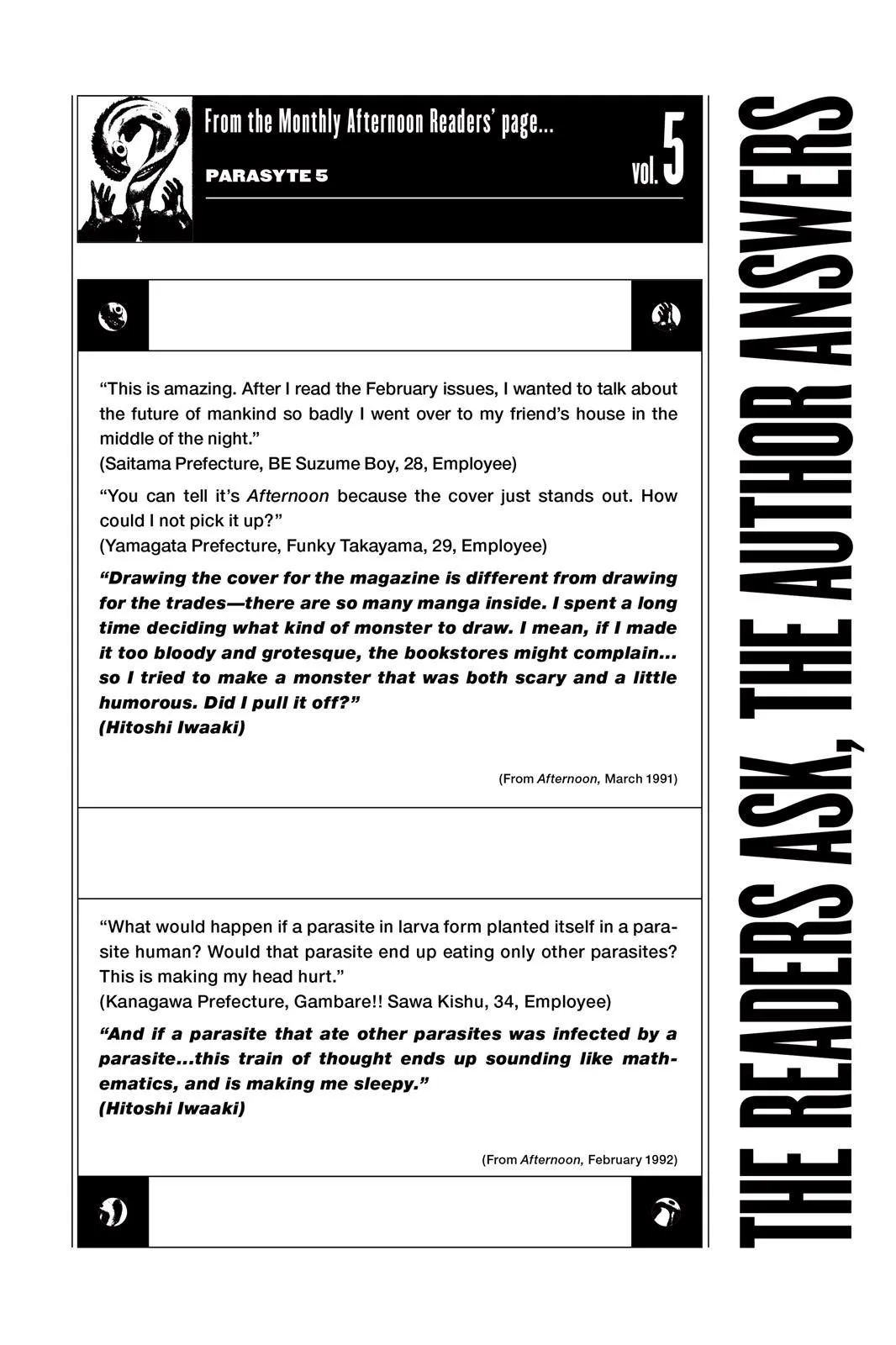 Read Parasyte Manga Online
