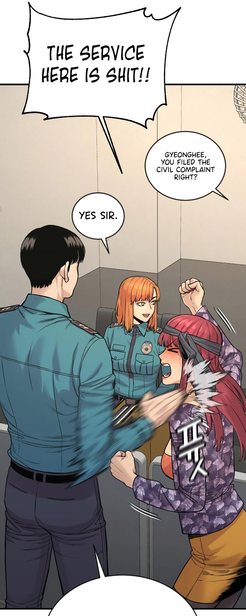 Read Return of the Bloodthirsty Police Manga Online